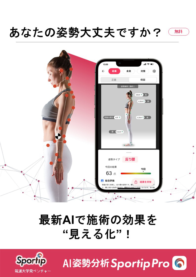 姿勢解析ポスター